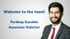 Photo: Welcoming Pardeep Kandola to the Thomas Flavell and Sons team