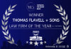 WLS Law Firm of The Year Winner award logo